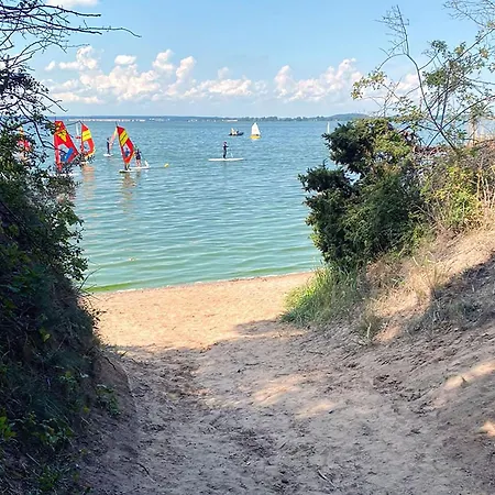 Ferienhaeuser Insel Usedom Haus Diego 9 - Blick Aufs Achterwasser! Whirlpool Und Sauna Vakantiehuis