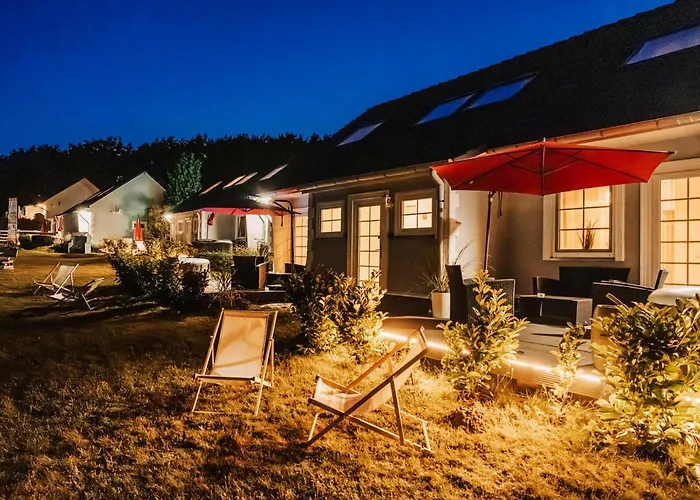 Ferienhaeuser Insel Usedom Haus Diego 9 - Blick Aufs Achterwasser! Whirlpool Und Sauna