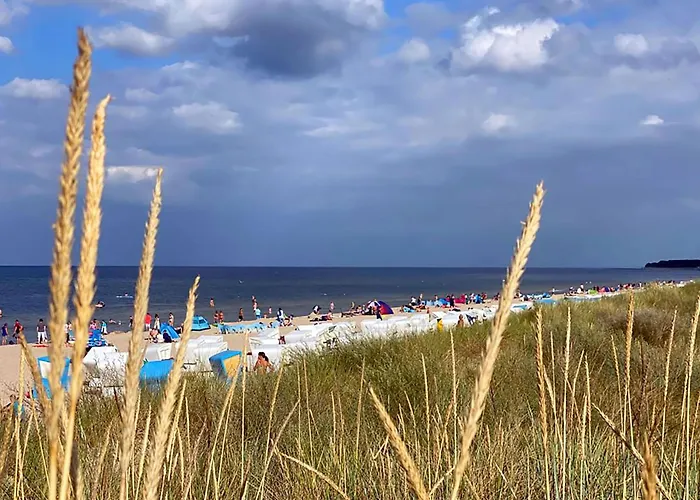 Ferienhaeuser Insel Usedom Haus Diego 9 - Blick Aufs Achterwasser! Whirlpool Und Sauna 度假居 *