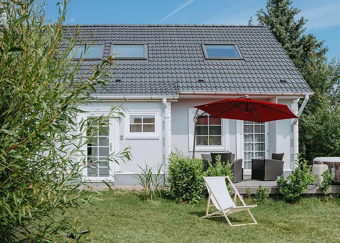 Ferienhaeuser Insel Usedom Haus Diego 9 - Blick Aufs Achterwasser! Whirlpool Und Sauna Lutow