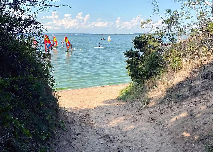 Ferienhaeuser Insel Usedom Haus Diego 9 - Blick Aufs Achterwasser! Whirlpool Und Sauna 度假居